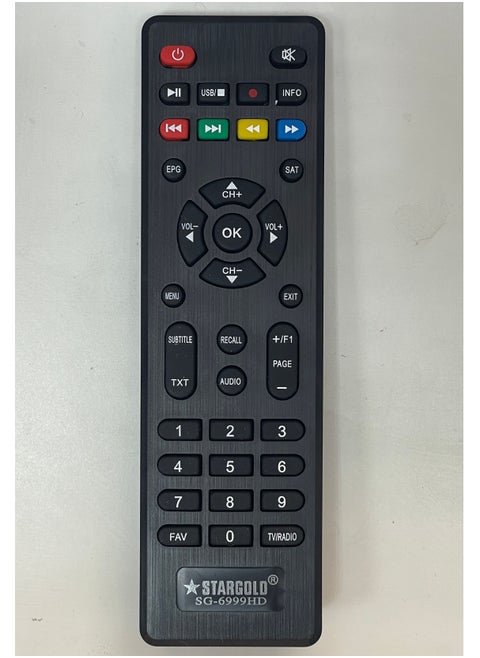 Satellite Receiver Remote Control For