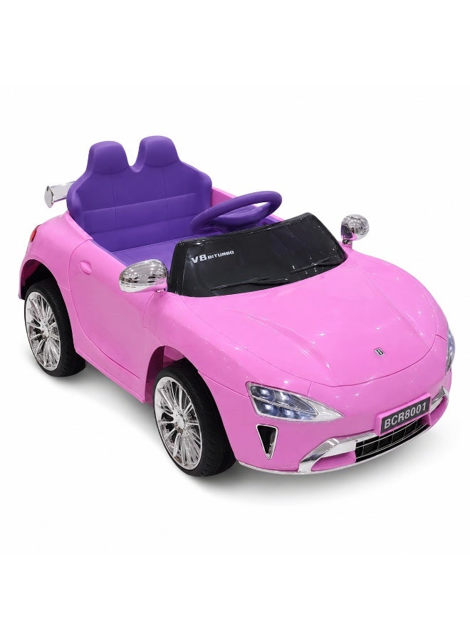 StarKids An advanced electric children's car with a powerful 12-volt battery and two dual motors, featuring a modern design and an integrated entertainment system with a rocking function for a fun and safe driving experience. - Image 1