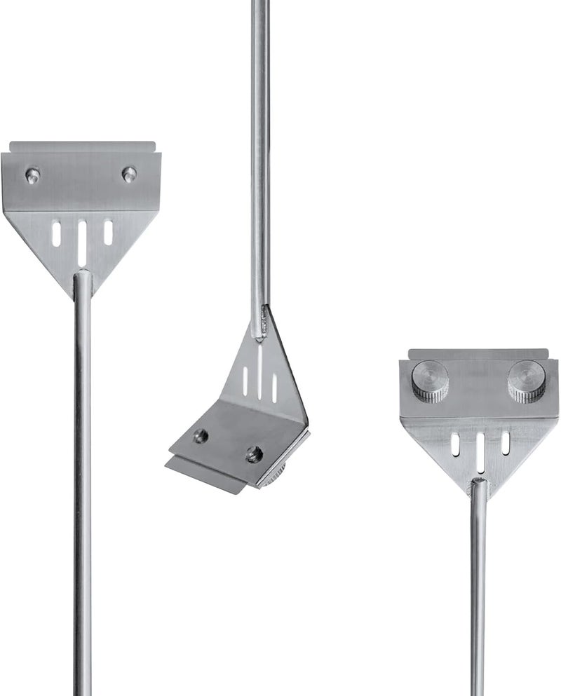 Algae Scraper for Glass Aquariums, Stainless Steel Fish Tank Cleaner, Aquarium Glass Algae Scraper for Fish Tank with 10 Blades, Aquarium Cleaning Tools, Fish Tank Accessories - Image 4