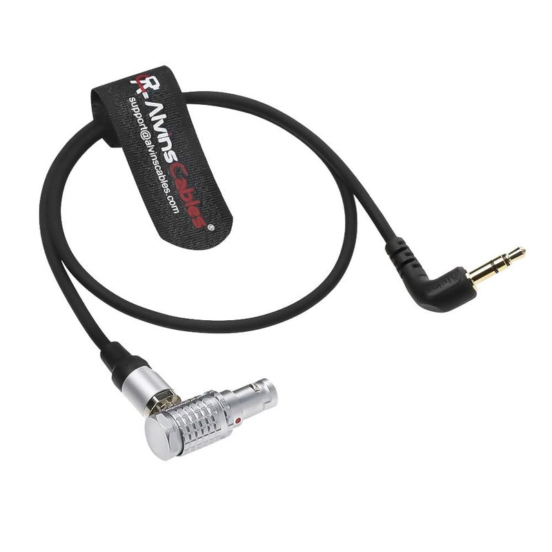 Alvin's Cables كابلات ألفين RED Komodo Timecode Cable Tentacle Sync 3.5mm TRS إلى EXT 9 Pin Male Time Code Cable 45CM| 18inches - Image 1