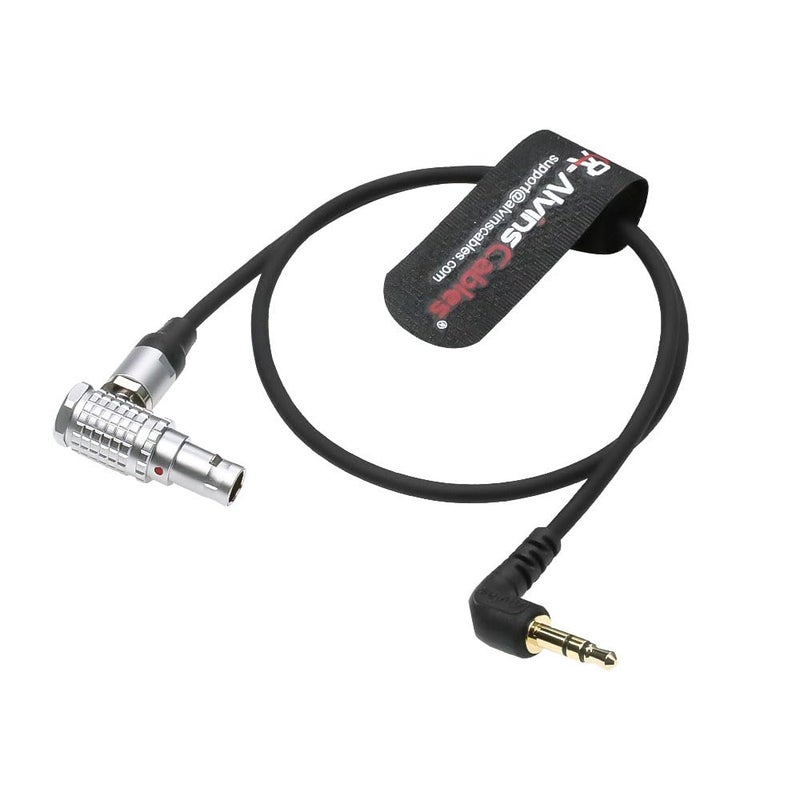 Alvin's Cables كابلات ألفين RED Komodo Timecode Cable Tentacle Sync 3.5mm TRS إلى EXT 9 Pin Male Time Code Cable 45CM| 18inches - Image 4