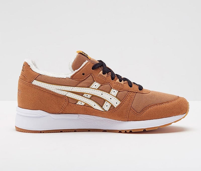asics Kids Gel Lyte Sneezy, Meerkat and Cream - Image 2
