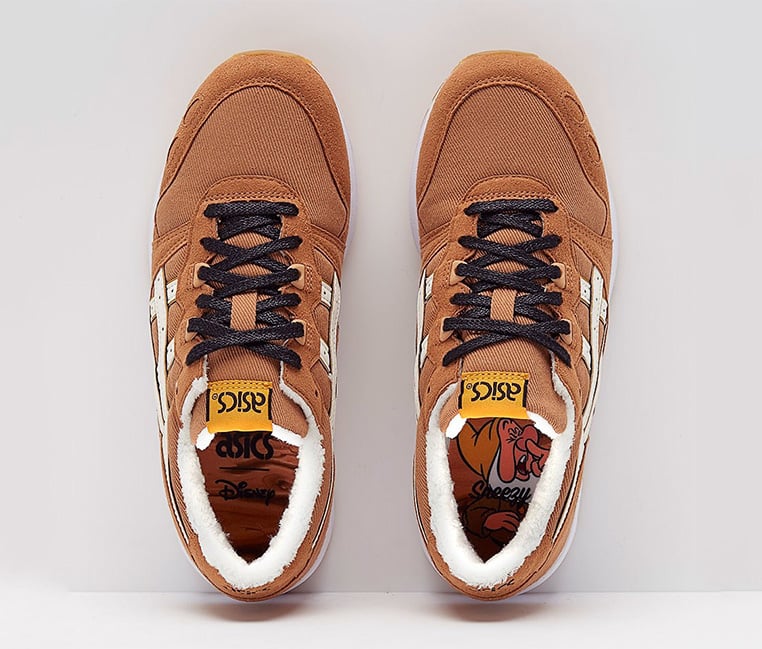 asics Kids Gel Lyte Sneezy, Meerkat and Cream - Image 5