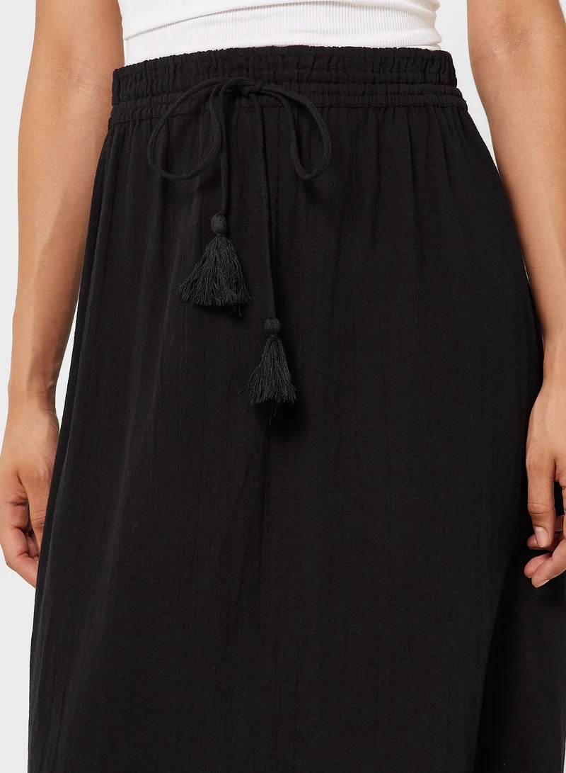 VERO MODA Elasticated High Waist Maxi Skirt