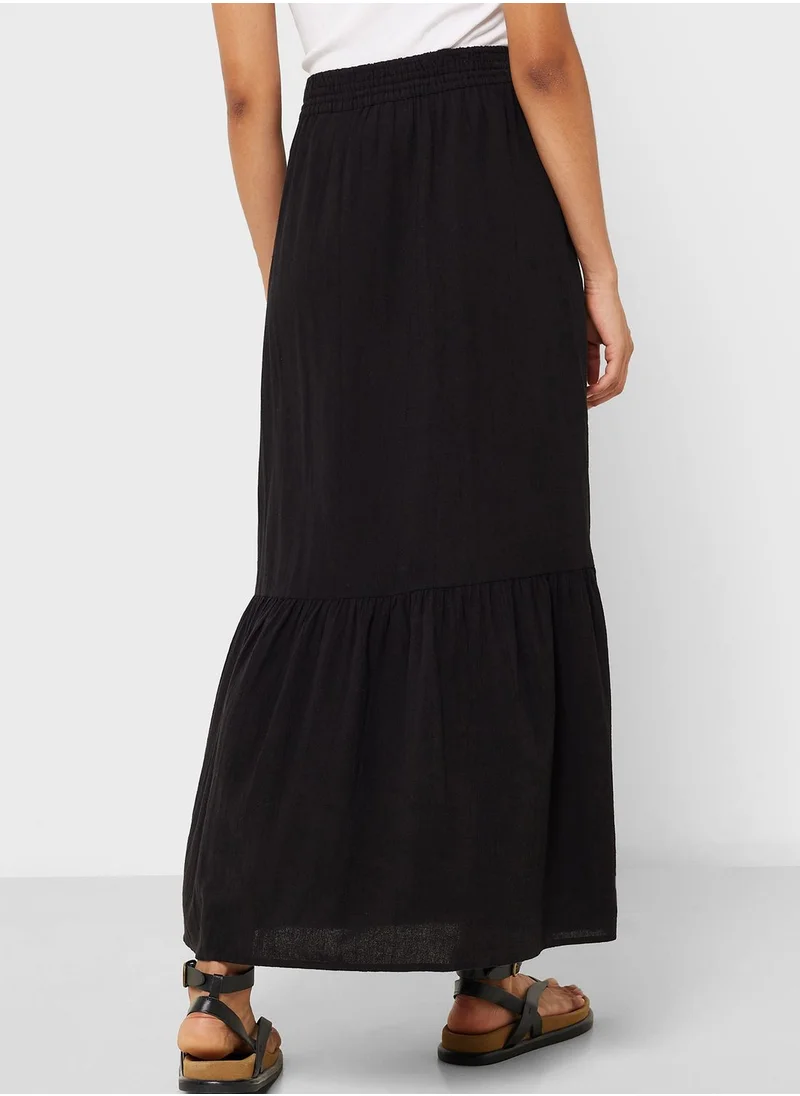 VERO MODA Elasticated High Waist Maxi Skirt