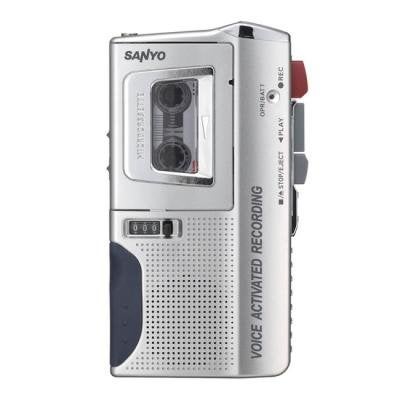 Sanyo - Microcassette Dictation Recorder Model TRC-590M with Built-in Microphone - Image 4