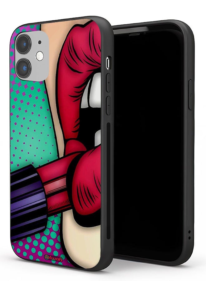 Tolwak Apple iPhone 11 Protective Case Lipstick - Image 1