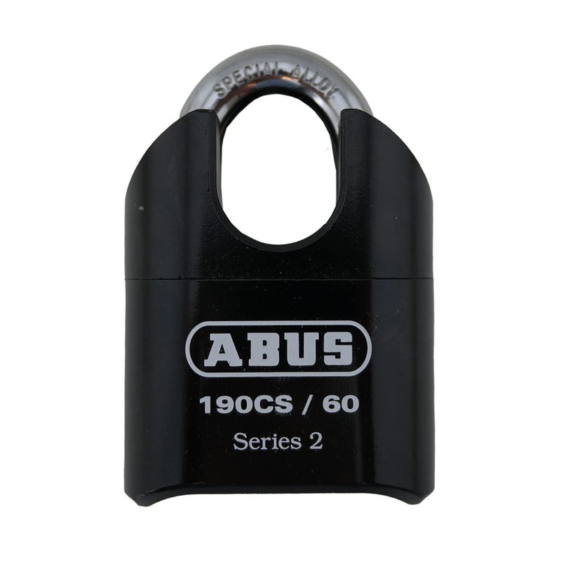 ABUS 190CS/60 High Security Solid Steel Combination Padlock, Closed Shackle - Image 1