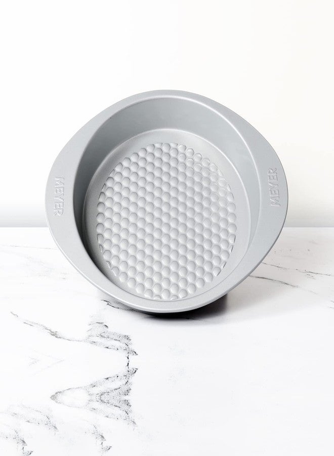 Meyer Bakemaster Carbon Steel Non-Stick Round Cake Pan/Mould, Grey - Image 2
