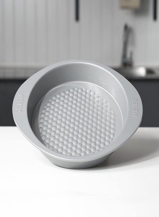 Meyer Bakemaster Carbon Steel Non-Stick Round Cake Pan/Mould, Grey - Image 4