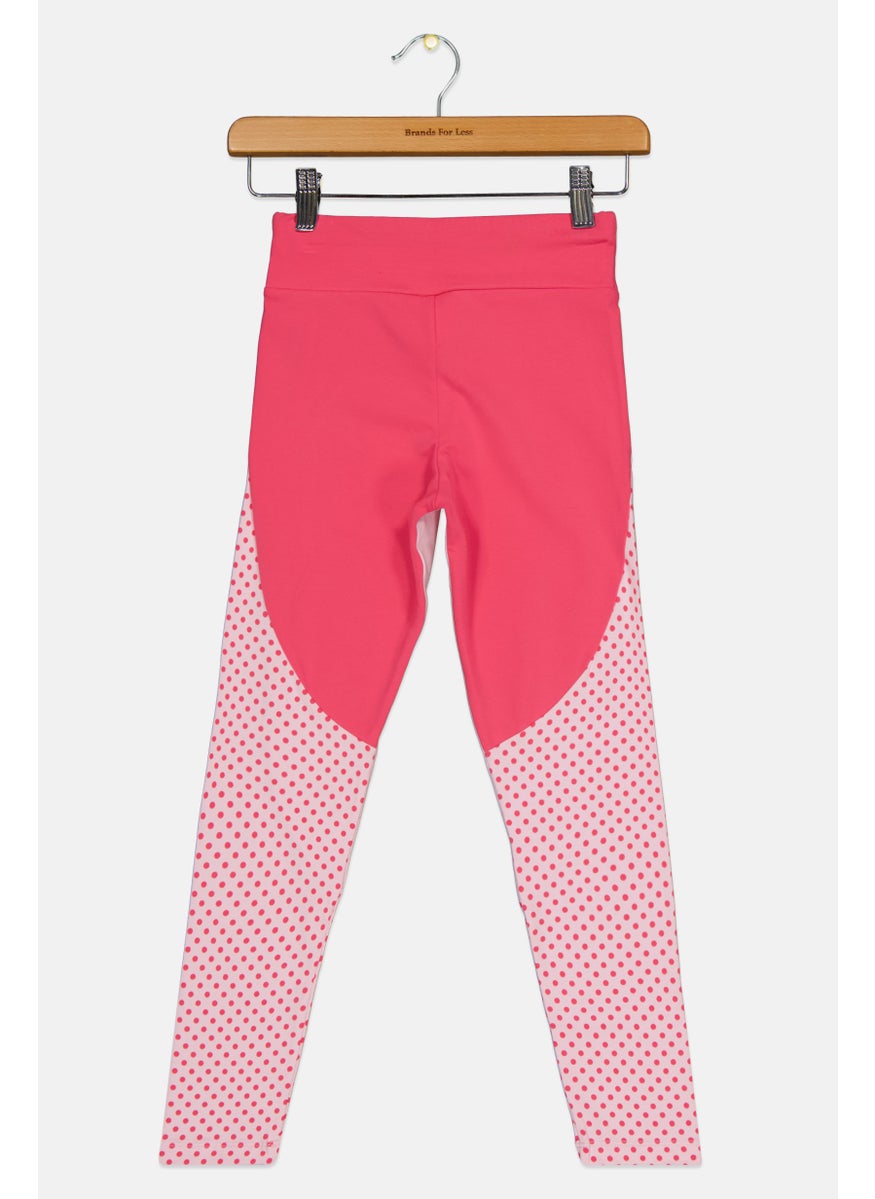 Puma x Miraculous - Kids Girl Allover Print Leggings, Pink Combo - Image 1