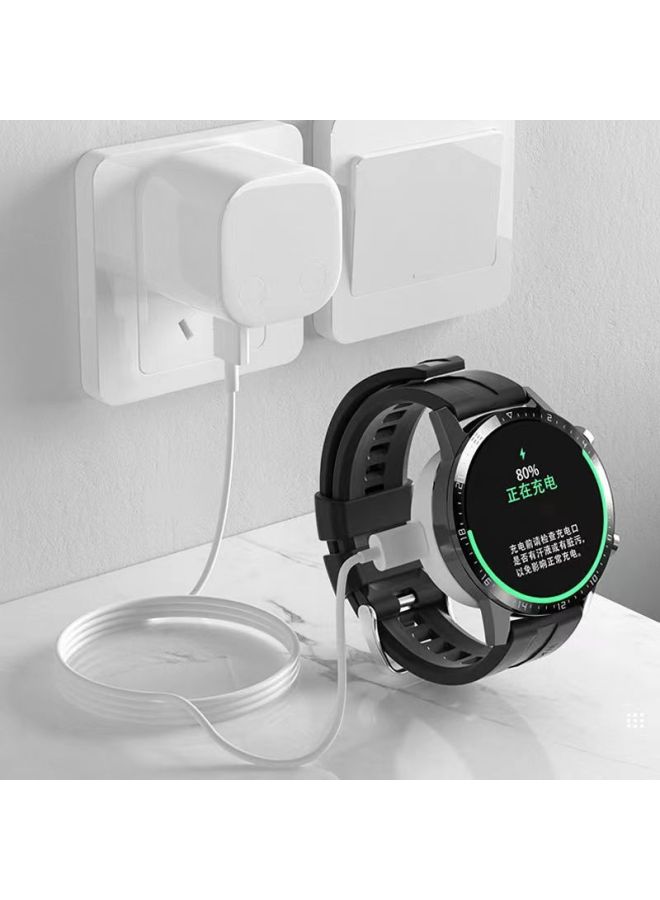 ينطبق على ساعة Huawei Watch FTN-B19 كابل شحن بقاعدة شفط مغناطيسية GT2/GT 2E/ECG - اللون: أسود - مواصفات النموذج: حقيبة مغناطيسية من المستوى 2 [قاعدة] - Image 5