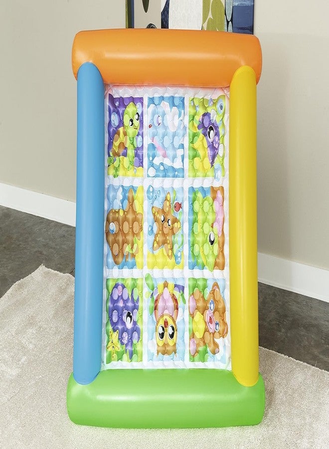 KinderTales® Up, in & Over Animal Friends Inflatable Baby Play Mat - Soft Infant Activity Gym, Sensory Development, Quick Setup, Safe & Portable - Image 3