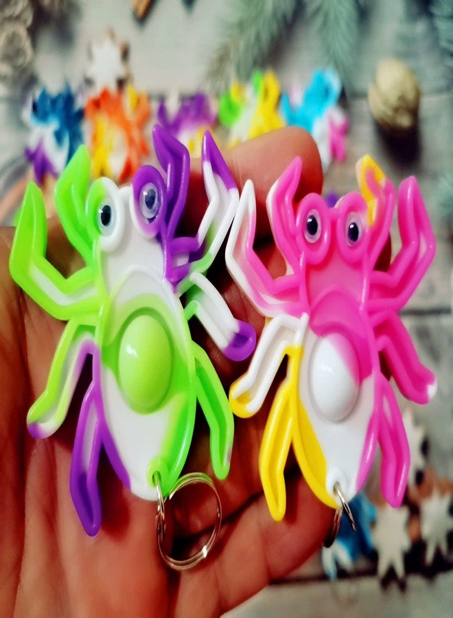 PSDFH 20 Packs Bulk Halloween Spider Fidget Mini Pop for Adult Kids Party Favors and Classroom Students Gifts - Image 3
