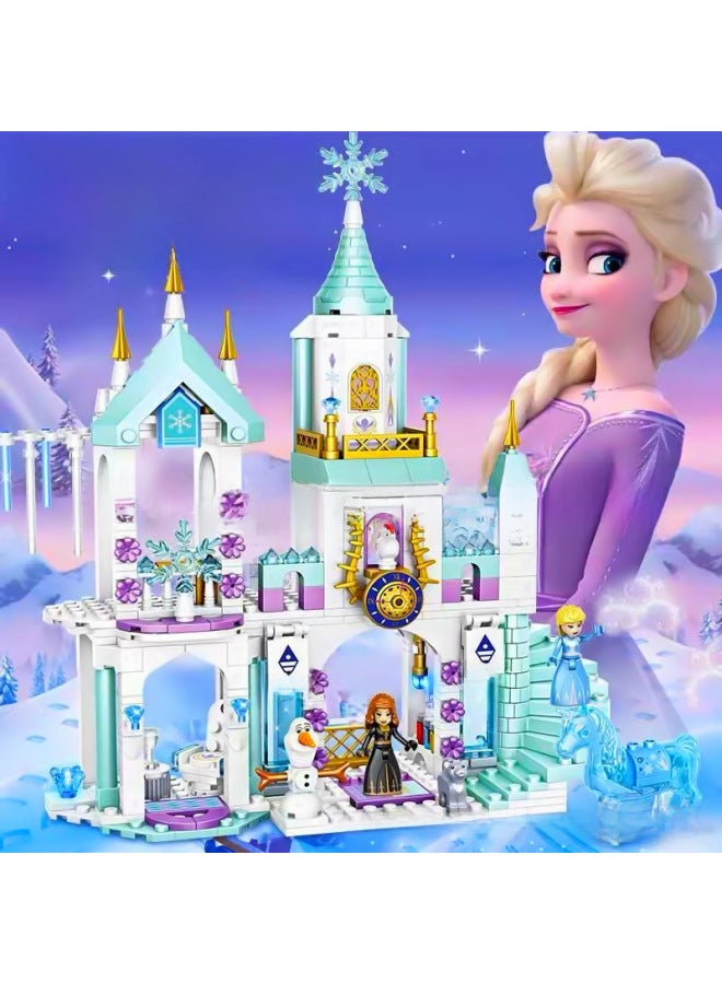 Educational Girls Compatible Lego Blocks Building Toys Snow White Princess Villa Castle Series Plastic DIY Toys For Teenage Girls-Color:Good Friend Mia's Tree House (391)30 Lights  - Image 3