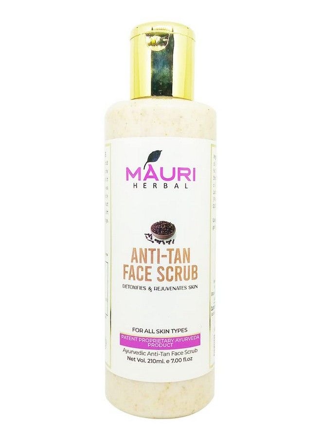 Khadi Mauri Herbal Khadi Mauri Anti Tan Face Scrub Pack Of 1 Scrub (210 Ml)  - Image 1