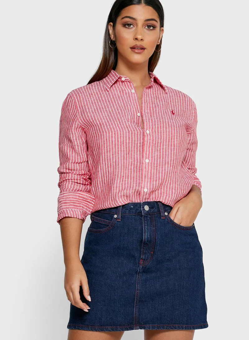 POLO RALPH LAUREN Logo Button Down Shirt