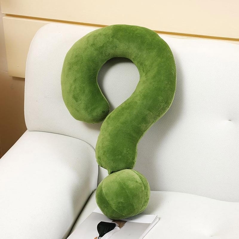 Colorful Toy Soft Plushes Cushions Question Mark Shape Pillows Home Decoration Creative Pillows Toy for Sofa Or Chair Ergonomic Back Pillow - Image 2
