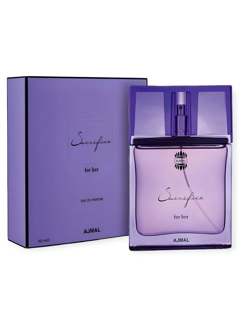اجمل - عطر ساكريفايس او دي برفيوم من اجمل للنساء 50 مل - Image 1