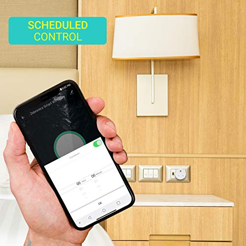 Zebronics ZEB-SP116, Smart Wi-Fi Plug Compatible with Google Assistant & Alexa, Supports Upto 16A and Comes with a Dedicated APP That Features Scheduled Control and Energy Monitoring. - Image 2