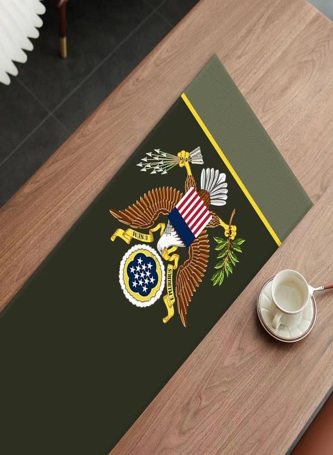 DodelyGz Patriotic Military US Army Table Runner,Memorial Day Independence Day Veterans Day Military US Army Theme Tablecloth Kitchen Dining Table Linen for Indoor Outdoor Home Party Decor 13 x 72 in - Image 3