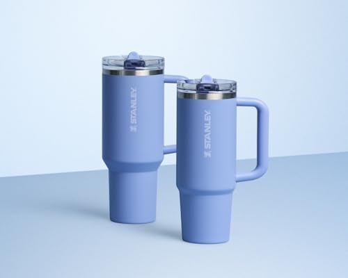 Stanley Stanley Quencher ProTour Flip Straw Tumbler with Leakproof Lid 30 oz | Built-In Straw and Handle | Cup Holder Compatible for Travel | Insulated Stainless Steel Cup | BPA-Free | Hydrangea - Image 4