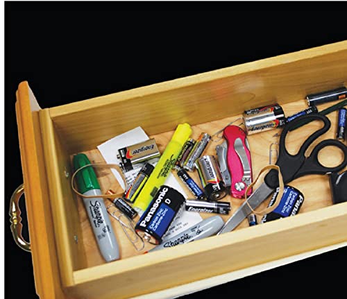 Storacell by Powerpax Slimline AA Battery Storage Caddy, Yellow - Holds 4 Batteries (Not Included) - Image 2