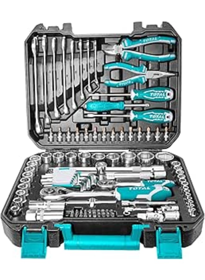 TOTAL 100 Pcs Tools Set