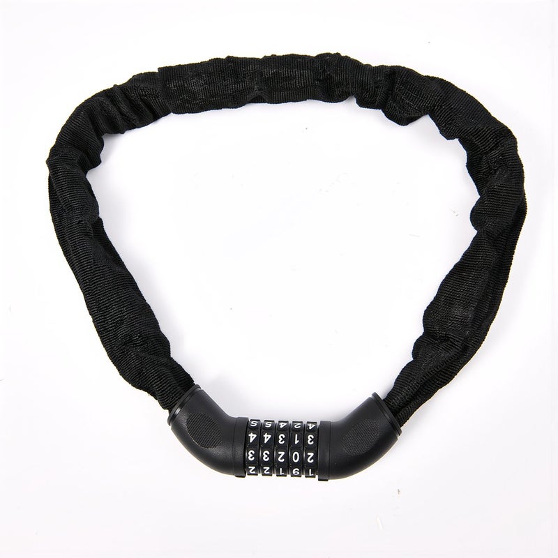 Bike Chain Lock Solve Key Loss Scratch Cut Rust Issues 4 Digit Code 90cm Long - Image 3