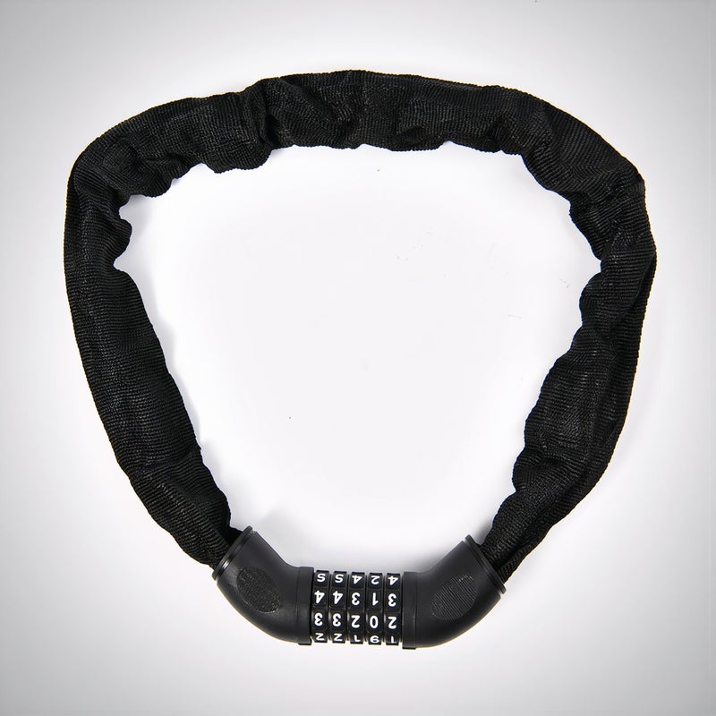 Bike Chain Lock Solve Key Loss Scratch Cut Rust Issues 4 Digit Code 90cm Long - Image 5
