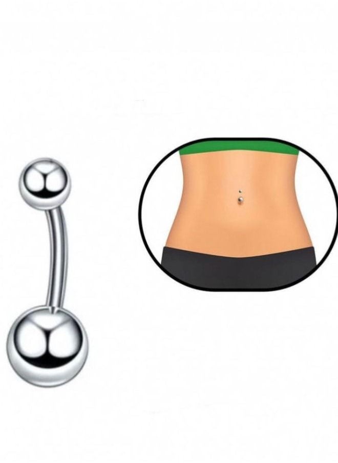 Generic - Body piercing accessories ball belly button earrings for belly decoration - Image 1