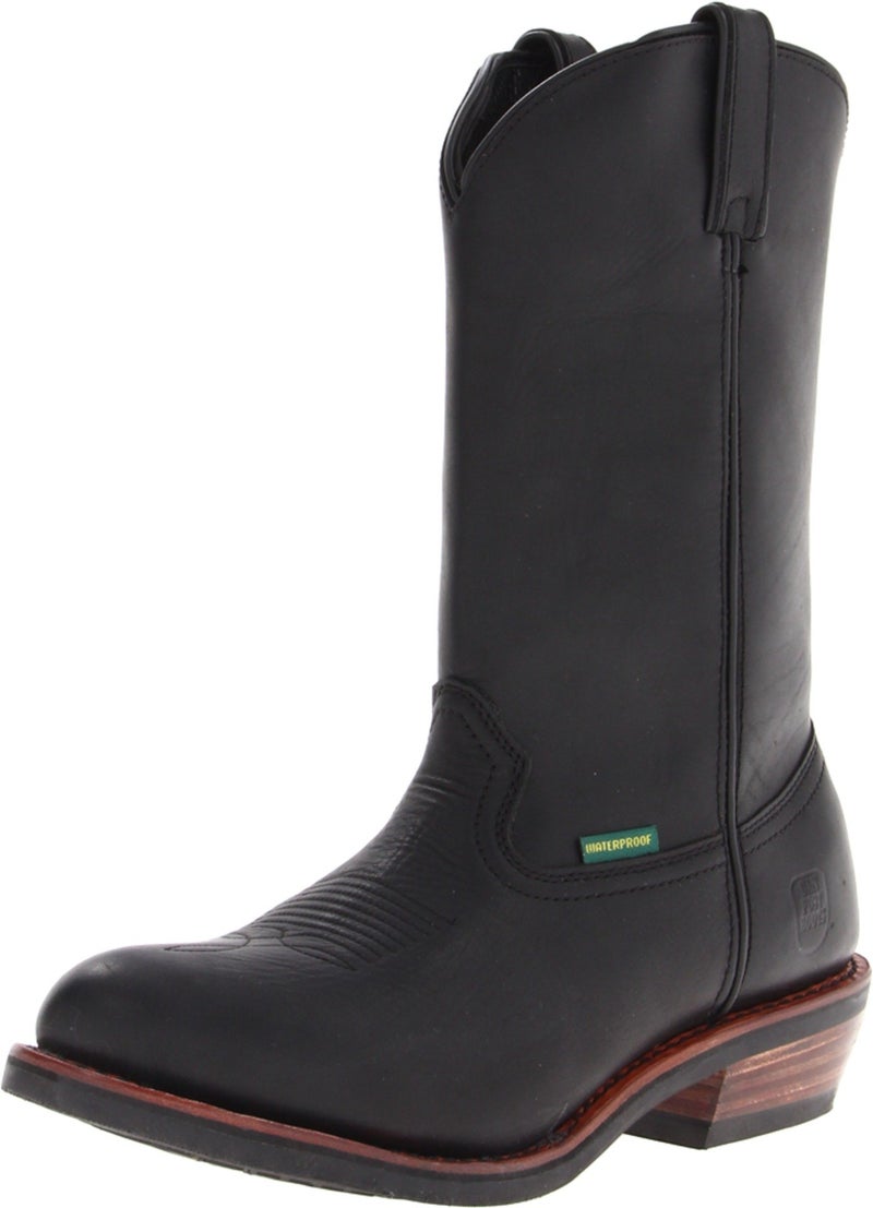 Dan Post Mens Albuquerque 12 Inch Waterproof Soft Toe Work Safety Shoes Casual Black Size 14 EW - Image 2