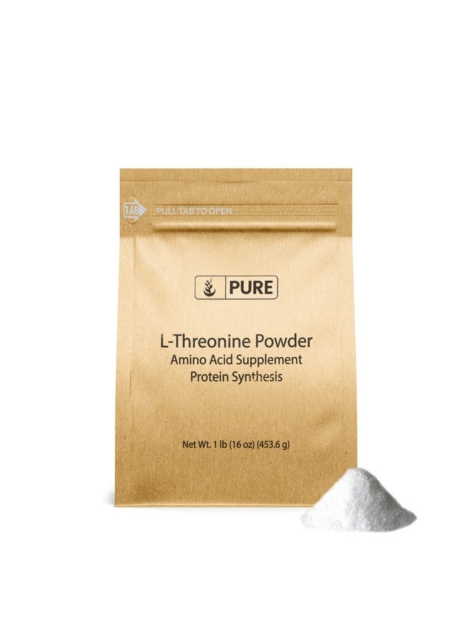 PURE ORIGINAL INGREDIENTS PURE ORIGINAL INGREDIENTS L-Threonine (1lb) Essential Amino Acid, Dietary Supplement Powder - Image 1