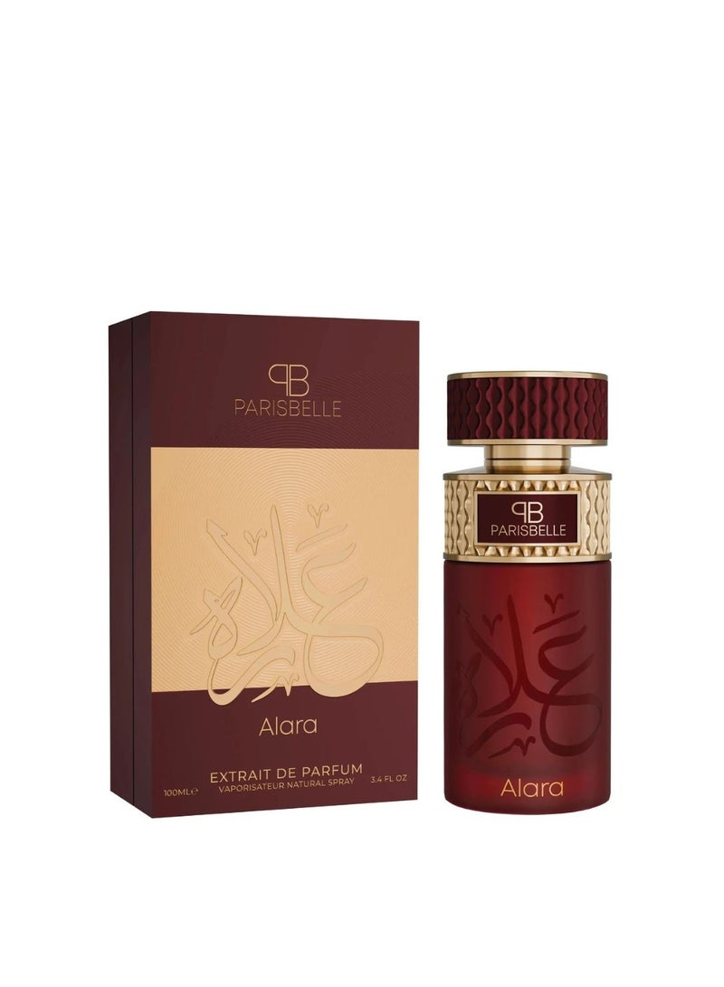 Parisbelle Alara Extrait de Parfum 100ml Unisex Luxury Long Lasting Gourmand Fragrance - Image 2
