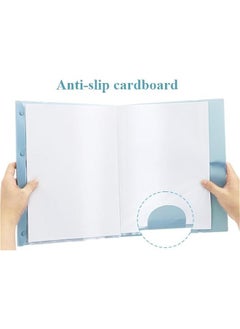 Arabest 30-Pocket Pink Binder for A3 Size Artwork and Documents, Heavy Duty Portfolio Folder with Clear Protectors for Presentation Display and Organization.  - Image 3