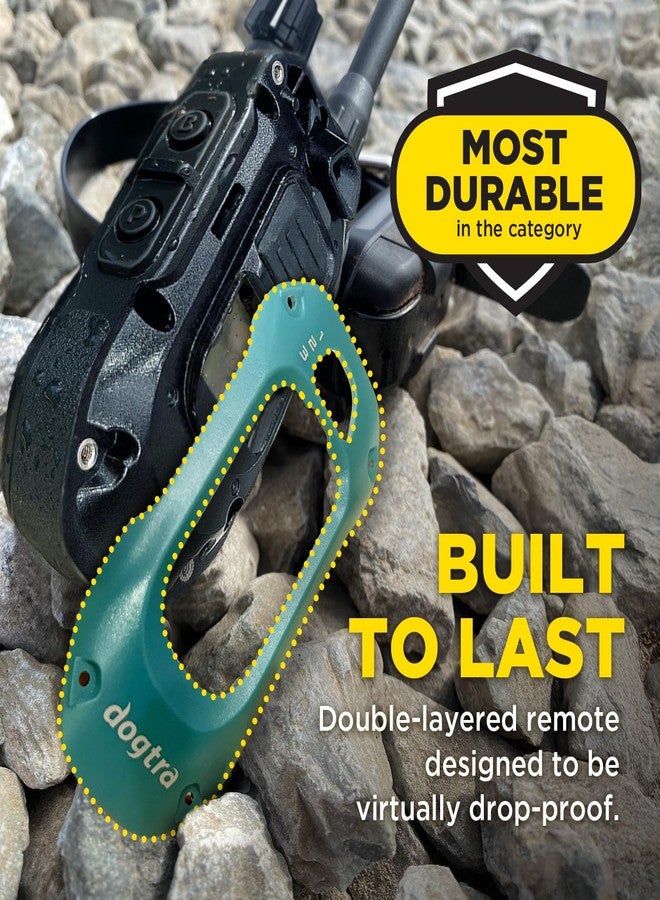 Dogtra X-Shield for X-Series (Compatible with 280X & 1900X) - Durable Double Remote Casing - Teal Green - Image 4