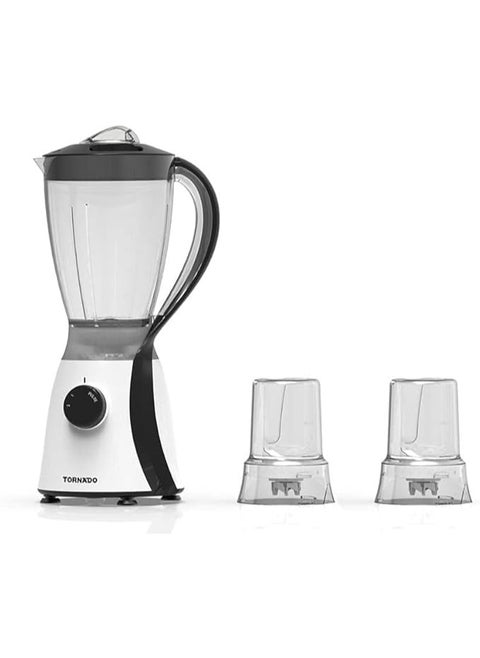 600W Electric Blender Large Capacity with 2 Mills and Sharp Blades Strong and Elegant Design High Performance for Easily Mixing and Grinding Ingredients Multi-Purpose Home Appliance TB-600/2