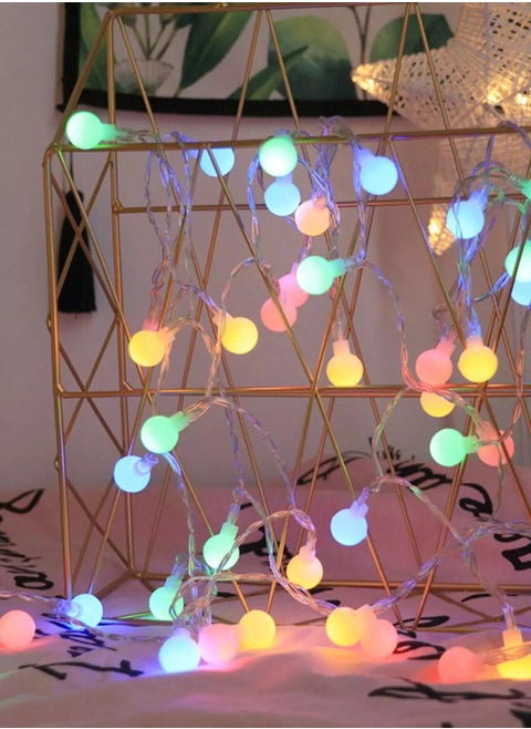 1pc String Light With 20pcs Bulb