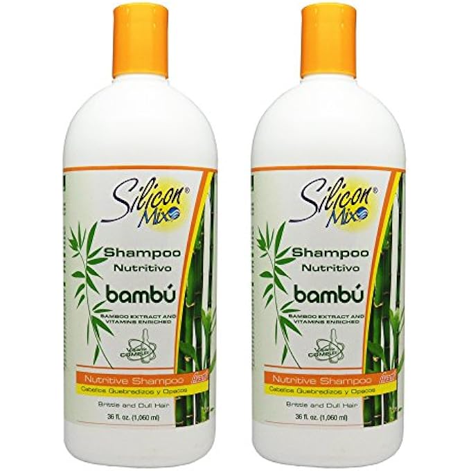 Silicon Mix BAMBU SHAMPOO 36OZ"PACK OF 2" - Image 1