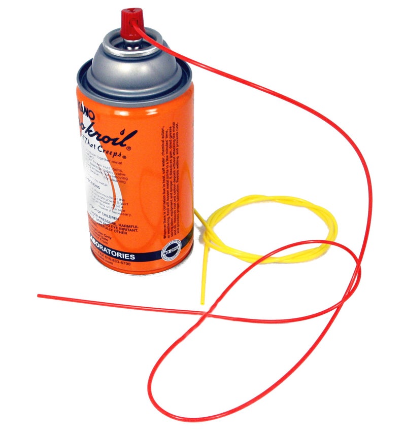 Wicks Aircraft AimASquirt Aerosol Replacement Straws Flexible Extension Made in the USA Set of two 32 chemical resistant straws 