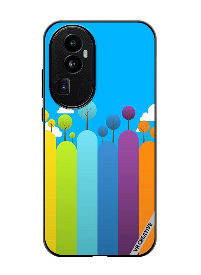 VR CREATIVE Protective Case Cover For Oppo Reno 10 Pro Plus Nature Design Multicolour - Image 1