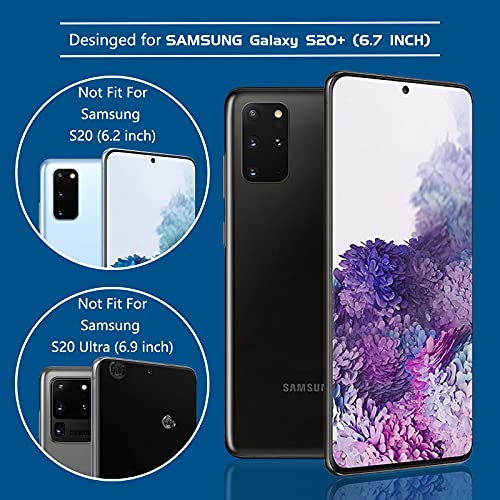 LYWHL [2 Pack] for Galaxy S20 Plus Privacy Screen Protector, Anti-Spy Flexible TPU Film for Samsung Galaxy S20 Plus 6.7” [Support Fingerprint ID] [Full Coverage] [Easy Installation Frame] - Image 4