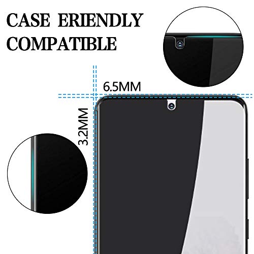 LYWHL [2 Pack] for Galaxy S20 Plus Privacy Screen Protector, Anti-Spy Flexible TPU Film for Samsung Galaxy S20 Plus 6.7” [Support Fingerprint ID] [Full Coverage] [Easy Installation Frame] - Image 5