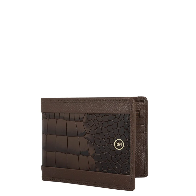 Da Milano Date Date Bifold Leather Mens Wallet for Men | Best Price UAE