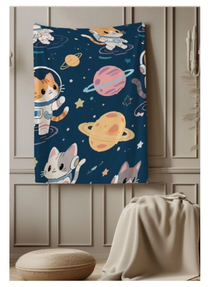 general Flannel thin blanket (warm and comfortable, suitable for sleep, gaming, dust removal and sandproof) 150cm*200cm - 836 - Image 1