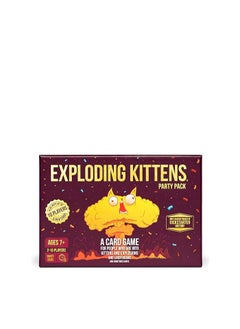 Exploding Kitten LLC Exploding Kittens LLC Exploding Kittens Party - A Russian Roulette Card Game, Easy Family-Friendly Party Games - Card Games For Adults, Teens & Kids - 2-10 Players  - Image 1