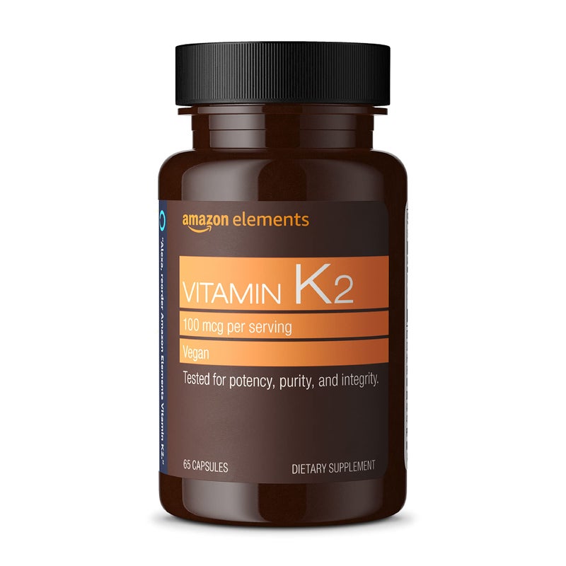 Elements Vitamin K 100 mcg 65 Capsules