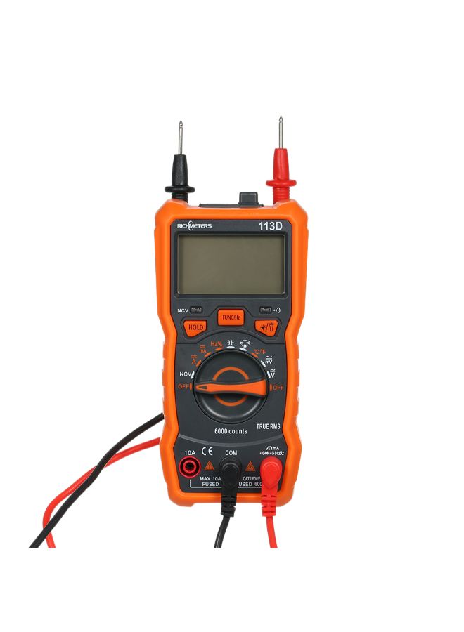 RICHMETERS Digital Voltage Temperature Measuring Meter Multicolour 20.00x6.50x14.50centimeter - Image 2