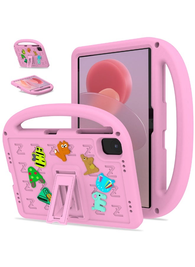 general Case for Honor Pad 10 2025 12.1 inch , Kids Cartoon Protective Cover with Handle Stand  Lightweight Shockproof Cover for Honor Pad 10 2025 12.1 inch - Image 1