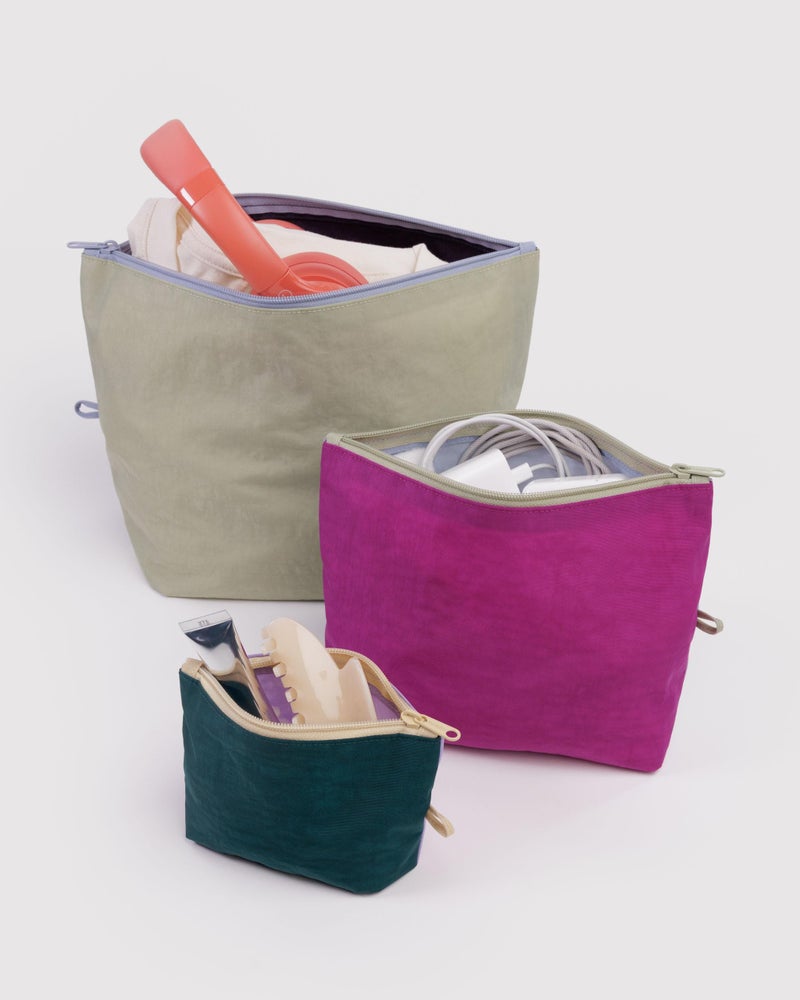 BAGGU Go Pouch Set - Lagoon Mix - Image 2